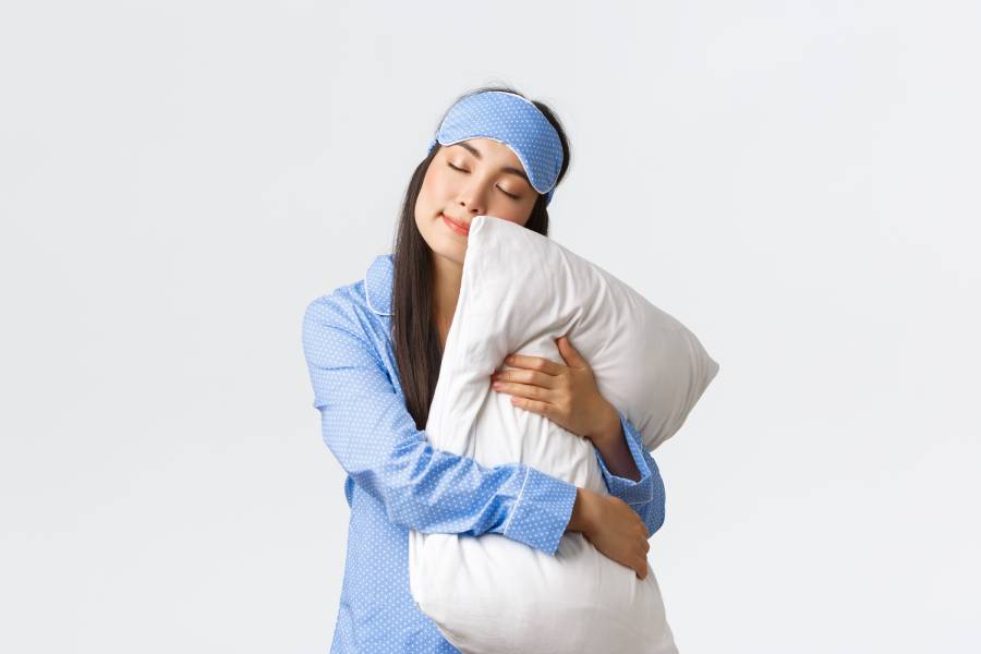 What is the best position to sleep after hernia surgery?